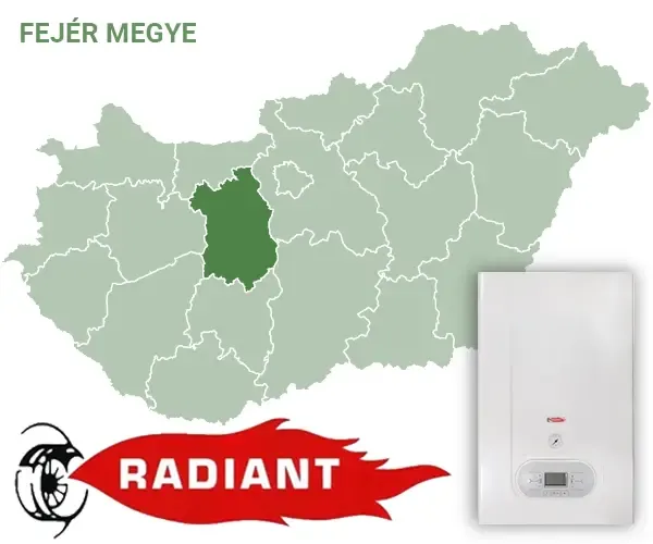 radiant szervizek Fejér megyében